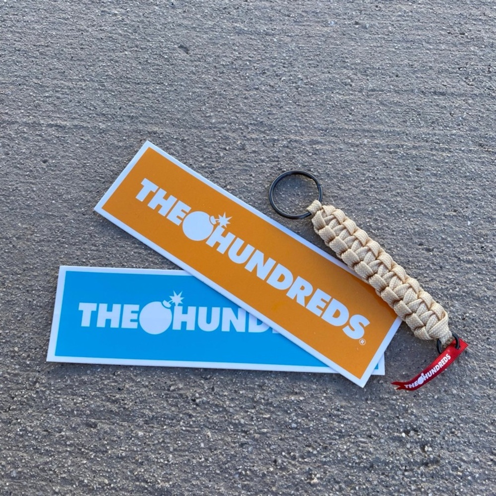 The Hundreds paracord carabiner